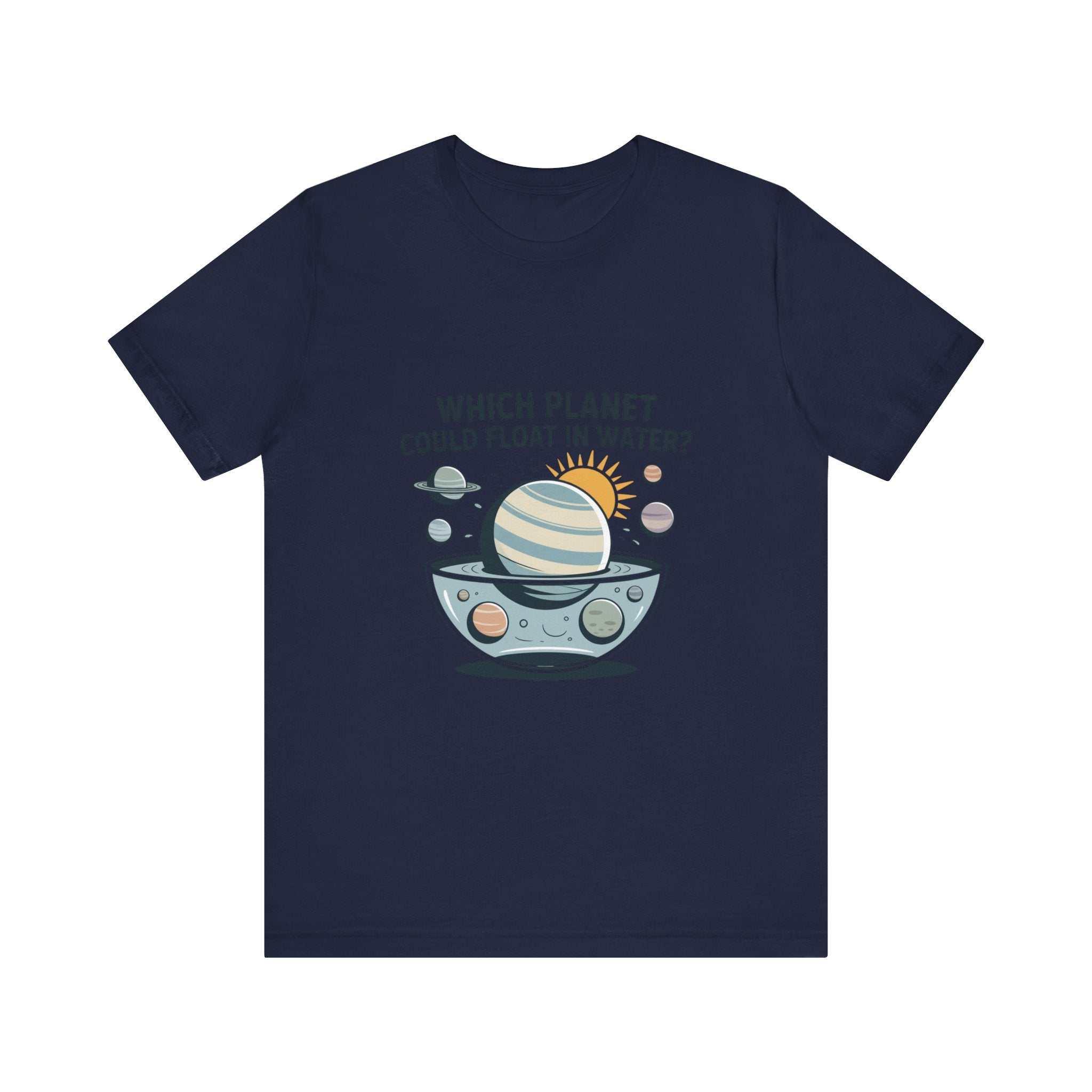 Outerspace Trivia Design - Youth and Adults Short Sleeve Tee
