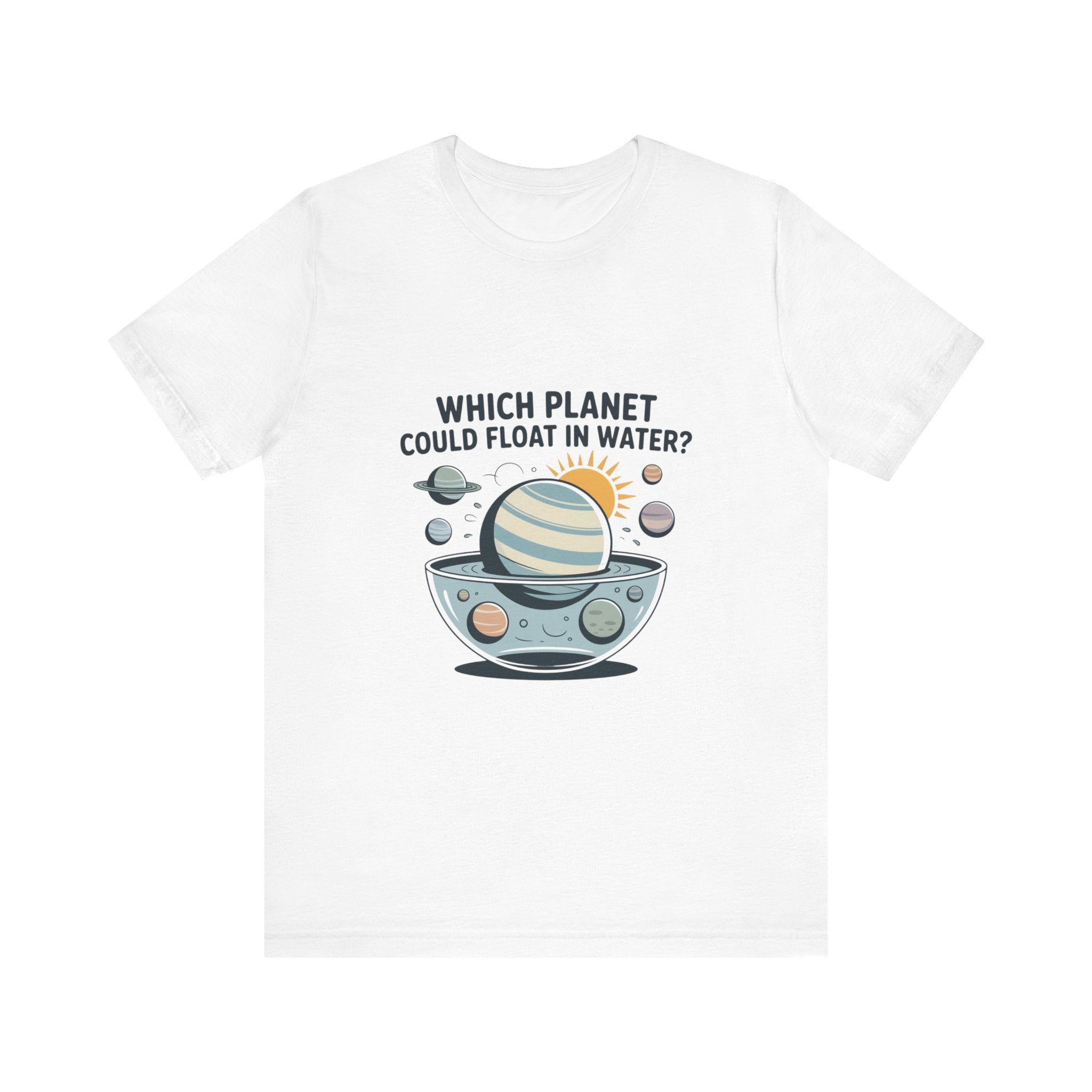 Outerspace Trivia Design - Youth and Adults Short Sleeve Tee