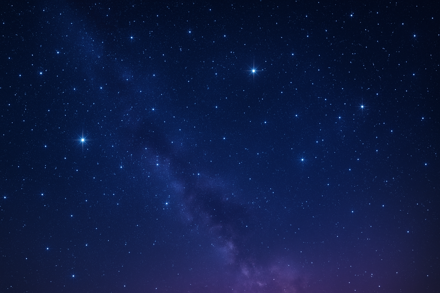 make a sky image with stars